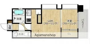 エステート・モア・シャトー薬院【10階】の間取り