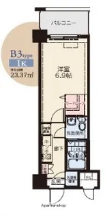 CLUB ORIENT BLD No81 AMARIGE【5階】の間取り