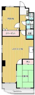 アメニティ周船寺【4階】の間取り