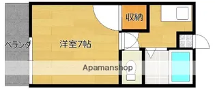 ハイツシャレード【2階】の間取り