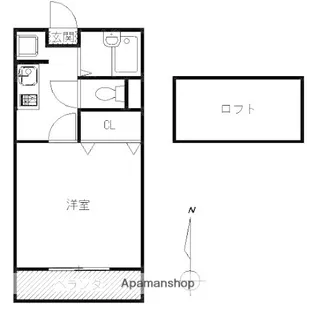 パークデュエル神松寺【2階】の間取り