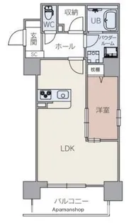 ときわビル【9階】の間取り