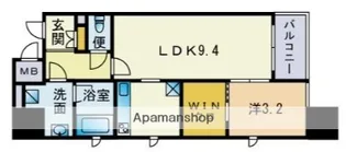 ブラン・スタイル博多【15階】の間取り