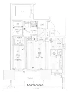 グランフォーレプライム大濠南【2階】の間取り