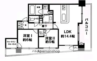 ヒューマインド薬院白金通り【2階】の間取り
