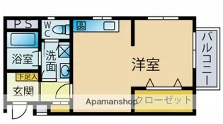 エスポアール青山【4階】の間取り