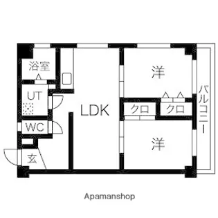高崎ビル【1階】の間取り