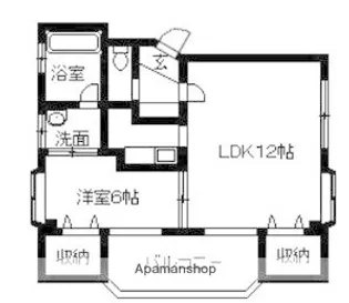 グレイス南山荘【3階】の間取り
