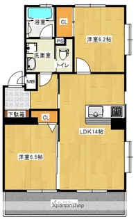 三宅中央ビル【1階】の間取り