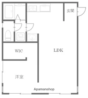 OAK HILLS姪浜(旧 姪浜ハイツ)【2階】の間取り