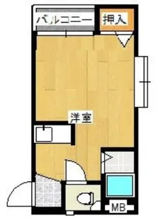 ノンノ七隈【3階】の間取り