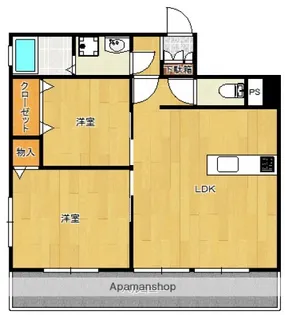 警固丸ビル【6階】の間取り