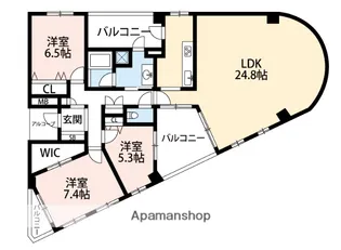 グランドメゾン平尾浄水【2階】の間取り