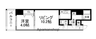エストレーア薬院【8階】の間取り
