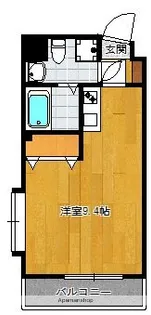 ローズモント・フレア舞鶴【2階】の間取り