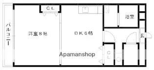 CASSIA平尾【4階】の間取り