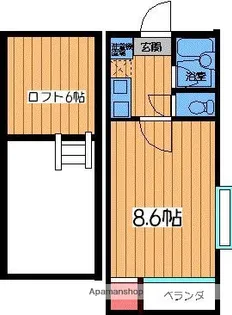 フレンドヒルズⅡ【1階】の間取り