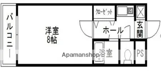 荒江四ツ角ビル【4階】の間取り