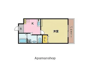 サヴォイマキシマイズ博多ステーション【2階】の間取り