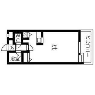 サンセーヌ大名【4階】の間取り