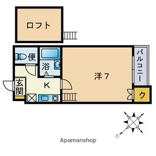 サンライズガーデン高宮壱番館【1階】の間取り
