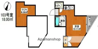 マキシム大橋ヒルズ【1階】の間取り