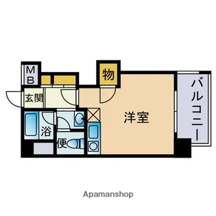 グレース高宮【5階】の間取り