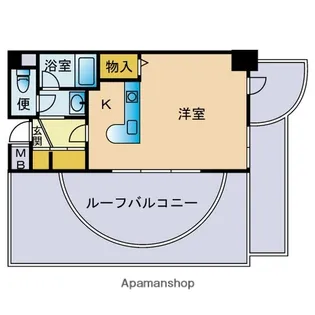 グレース高宮【8階】の間取り