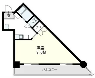岩保ビル駅南【7階】の間取り