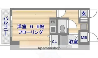 メゾン・ド・天神南【2階】の間取り