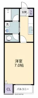 CONFORT M 横浜【1階】の間取り