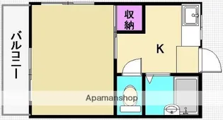 メゾンドール岡部【2階】の間取り