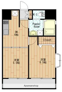 アドヴェル荒江【7階】の間取り