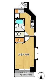 リリーフ西新【3階】の間取り