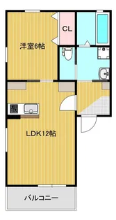 エクセレンス原【1階】の間取り