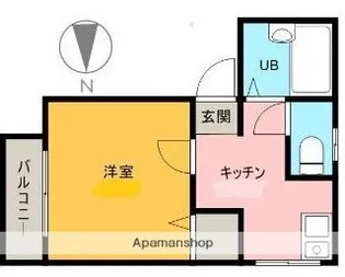 シャイング曙【1階】の間取り