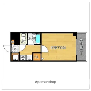 ロイヤルコンフォート草香江Ⅱ【3階】の間取り