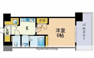 クレシア弐番館【3階】の間取り