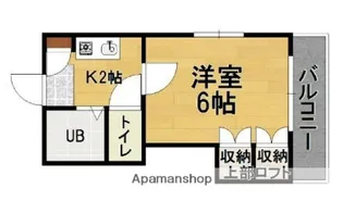 ソフィア姪浜【2階】の間取り