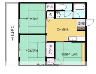 大島ビル【3階】の間取り