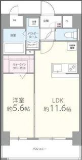 カーサビアンカ西公園【8階】の間取り