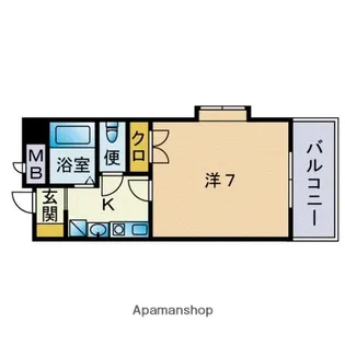サン舞鶴【3階】の間取り