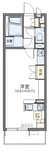 レオネクスト天神南【1階】の間取り