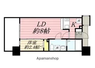 グランフォーレプライム大手門【6階】の間取り