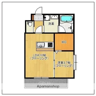 マイプレイス野芥Ⅱ【2階】の間取り