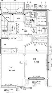 CLAREMONT(クレアモント)【1階】の間取り