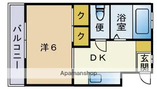 第3ロイヤルハイツ【2階】の間取り