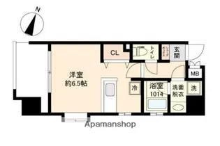 1Kの間取り画像