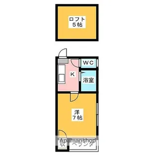 OTTO高宮【1階】の間取り