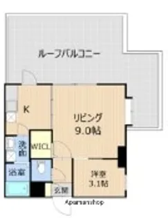 ラ・フィールド平尾(旧ラ・フィールド市崎)【11階】の間取り